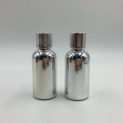 Factory direct selling essential oil toner electroplating bottle 