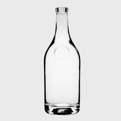 personalized spriits label panel Guala top Special Shape Bartop Finish Gin 700ml Vodka Brandy Glass Bottle 
