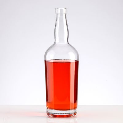 500ml 700ml 750ml 1000ml custom empty oslo whisky tequila glass bottle brandy liquor spirit wine vodka gin bottles cork top 