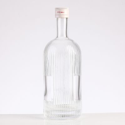 Fashion New Design 100ML Round Beverage Juice Water Glass Gin Wine Bottle