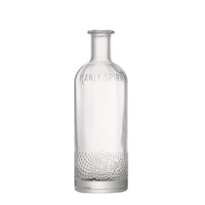 Design Round Shape Cheap Price 700 ml Empty Liquor Wine Glass Bottles With Stopper 