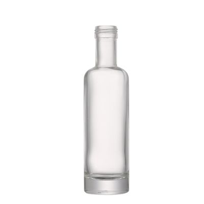 stocked best price 250 ml empty clear glass wine vodka liquor bottle cork stopper 
