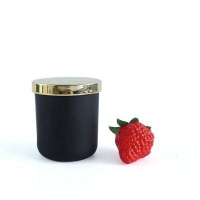 Wholesale black wedding lanterns 90ml 7 day candle jar stock feature