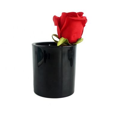 [ 复制 ]Customized Color Empty Translucent Glass Candle Bowl 