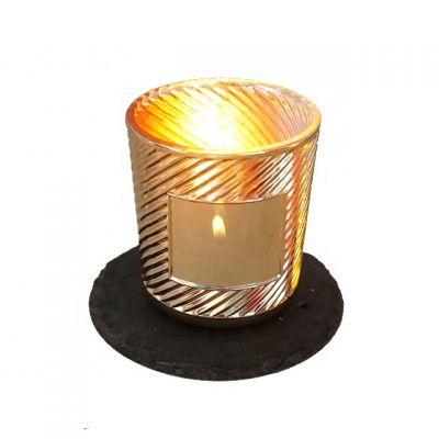 round handmade holidays tea light holder