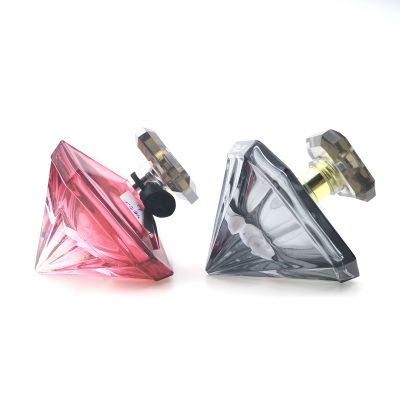 manufacturer custom square 90ml empty perfume bottles clear perfume bottles luxury glass perfume bottle
