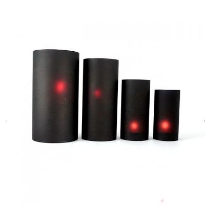 cylinder borosilicate tube glass candle cup open-ended glass candle holder