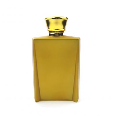 Perfume glass bottle 100ml atomizer perfume bottle spray square perfume bottle
