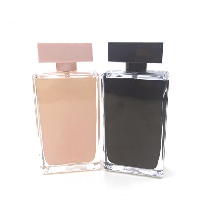 100ml rectangle shape fancy empty perfume bottles