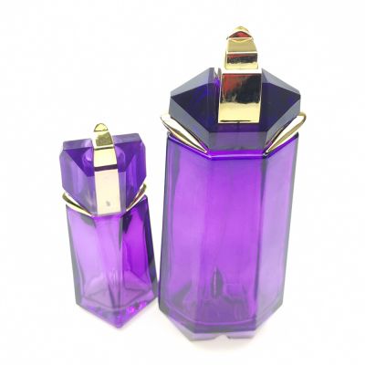 100ml fancy glass bottles wholesale custom made glass perfume bottles