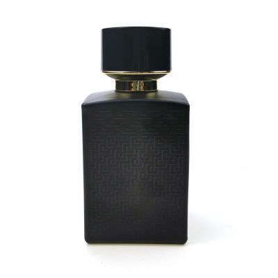 100ml fragrance bottle large bottle of black perfume bottle 