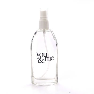 Glass Bottle For 100Ml Crystal Spray Glass Refillable Perfume Bottle