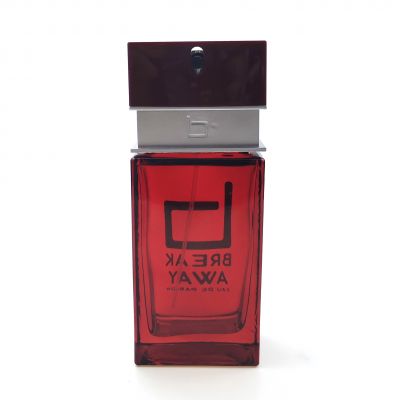 new hot sale 100ml square perfume glass bottle