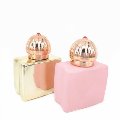 50ml 100ml electroplating brand perfume glass pump Spray Bottles