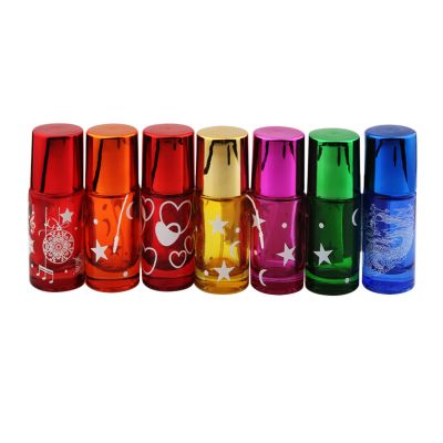 20ml Cylindrical, many styles, rich color perfume bottles 