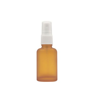 20ml essential oil spray bottle yellow frosted glass bottle with dropper for essential oil E liquid
