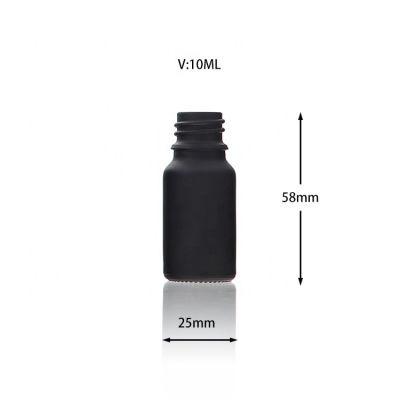 Customized 5ml 10ml 15ml 30ml 50ml 100ml Boston Essential Oil Dropper Serum Glass Bottle