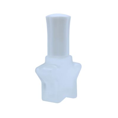 10ml star shape nail polish glass bottle