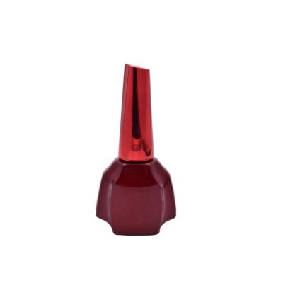 10ml colorful clothes shape printing gel nail polish glass bottle for gel nail polish
