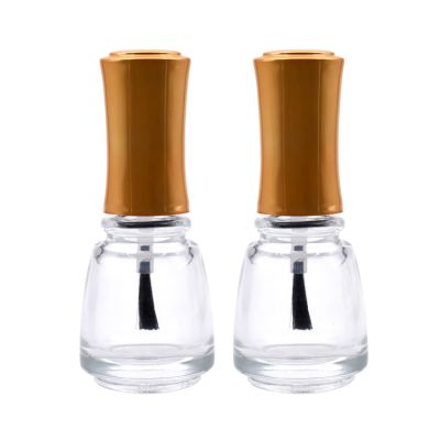 10ml transparent glass nail polish glass bottle for gel nail polish