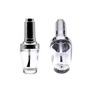 15ml clear gel nail polish uv gel glass bottle 