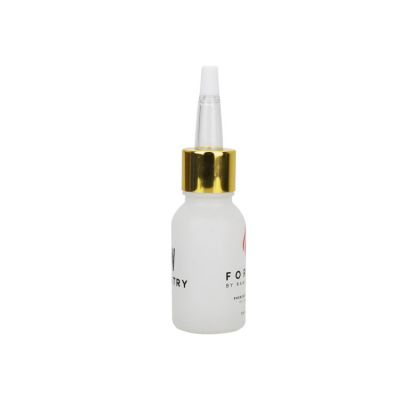 hair serum bottle 30ml essential oil bottle 50ml frosted glass empty bottles for hair oil