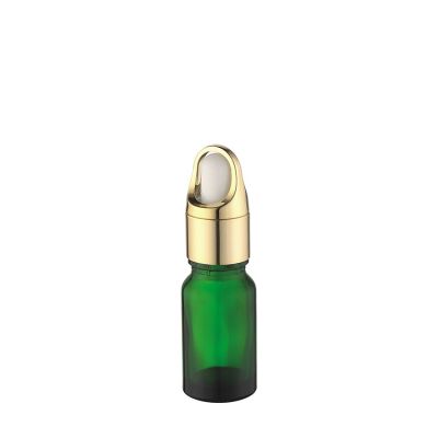 packaging containers serum empty bottles green glass 10 ml glass dropper bottle 5ml small bottles for essential oil