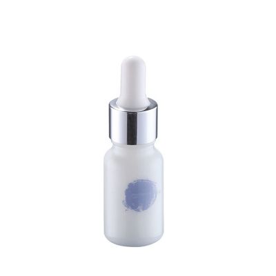 packaging containers 100ml essential oil bottle 50ml white ceramic dropper bottle for serum