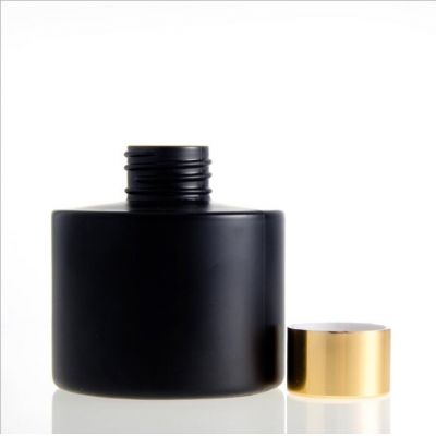 100ml round cap bottle black reed diffuser glass bottle