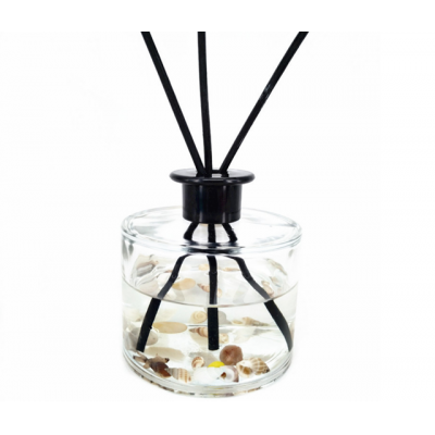 Round 500ml reed diffuser bottles wholesale aroma reed diffuser bottles