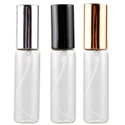 Lower Price High Quality 10ML Clear Glass Refillable Perfume Bottle With Atomizer Empty Sprayer 