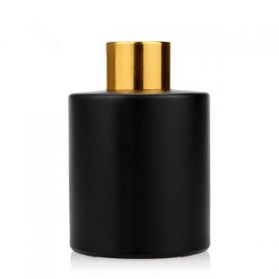 45ml black glass reed diffuser bottle
