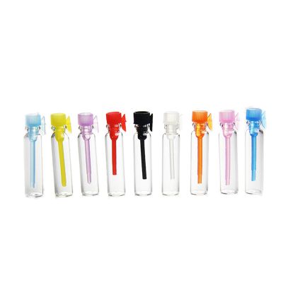 1ml Refillable Perfume Bottles for Travel Glass Spray Bottle Empty Make Up Cosmetic Small Containers Glass Jars 