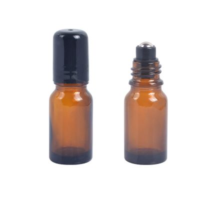 10ml Amber Essential Oil Glass Bottle Roll on Bottles Roller Bottles Perfume Bottle