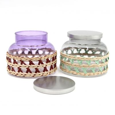 Popular Quality Glass Candle Jar 22 oz Candle Jar Decoration