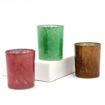 Creative Pastel Candle Jar for Table Decoration