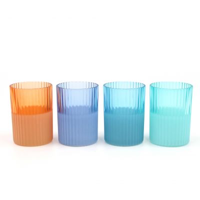 Beautiful Nordic Style Tea Candle Glass Holder For Home Decoration