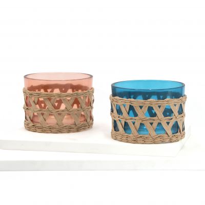 French Antique Tealight Candle Holder Design Orange Candle Holder