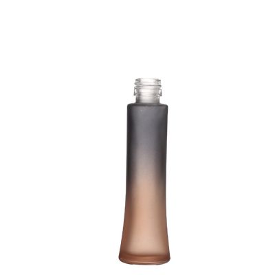 Unique shape good price 30 ml colorful small perfume glass bottles with screw