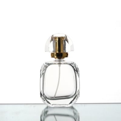Wholesale eco friendly spray bottles glass recycled 60ml perfume bottle 