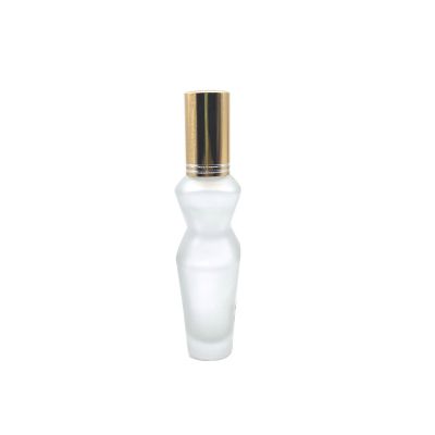 New style 2019 50ml high quality glass perfume bottle 