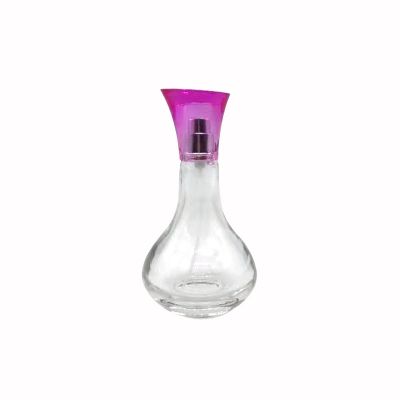 30ml funnel perfume glass bottle sloping spray cover