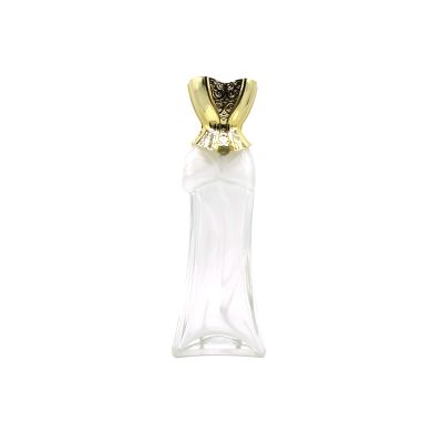 2019 goddess modeling large capacity 90ml glass perfume bottle