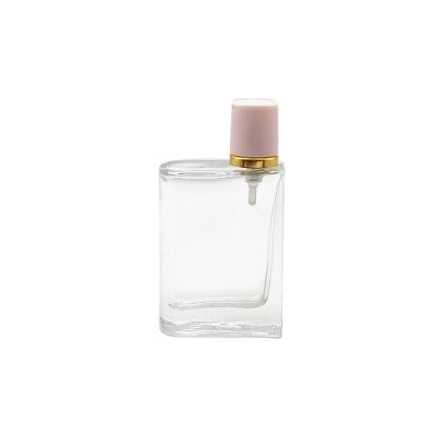 2019 special perfume bottle glass Bottle with crooked mouth
