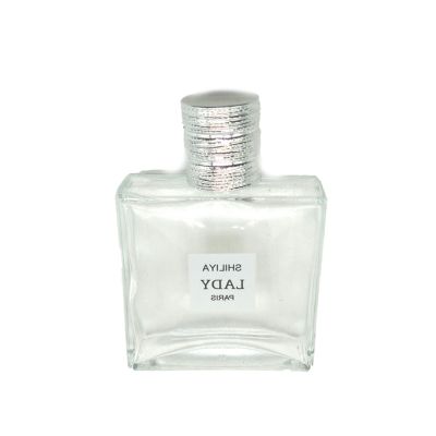 Perfume bottles 100ml 50 ml glass spray cosmetic glass jar perfume empty glass bottle for sale 