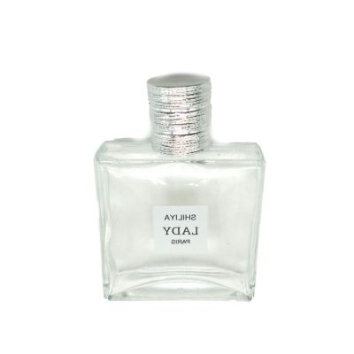 Perfume bottles 100ml 50 ml glass spray cosmetic glass jar perfume empty glass bottle for sale 