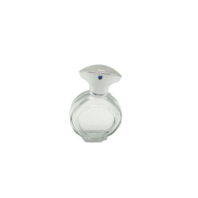 2020 Newest 50 ml glass perfume bottlemini refillable perfume atomizer luxury with unusual cap 