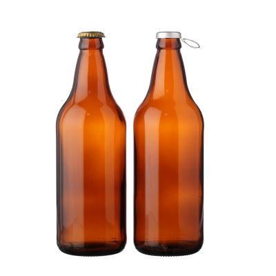 wholesale beer glass bottle beverage 500ml brown glass bottle empty beer bottle 