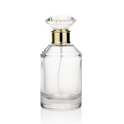 Clear Round Prefum Glass Spray Bottle 50ml 100ml 250ml With Low Price