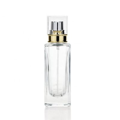 Free Sample 30ml Cosmetic Empty Surlyn Cap Perfume Glass Bottle For Women